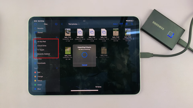 How To Connect External SSD To iPad