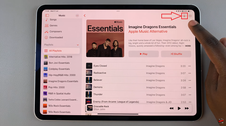 How To Download Songs & Playlists In Apple Music On iPad