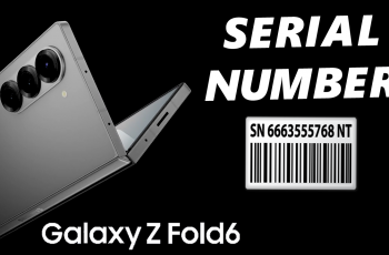 How To Find Serial Number On Galaxy Z Fold 6