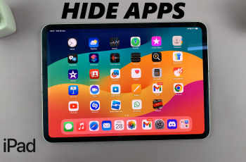 How To Hide Apps On iPad