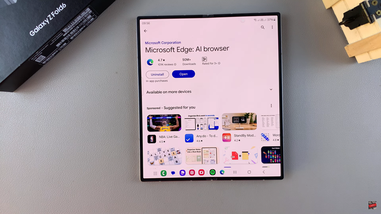 How To Install Microsoft Edge On Samsung Galaxy Z Fold 6