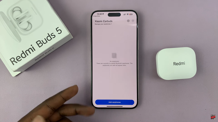 How To Pair & Connect Redmi Buds 5 To iPhone & iPad
