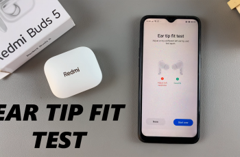 How To Perform Ear Tip Fit Test On Redmi Buds 5