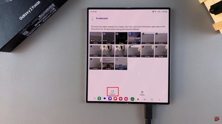 How To Recover Deleted Photos & Videos On Samsung Galaxy Z Fold 6
