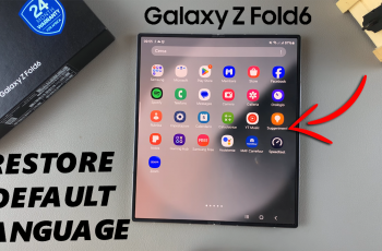 How To Revert To Default Language On Galaxy Z Fold 6