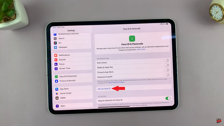 How To Set Up Face ID On iPad