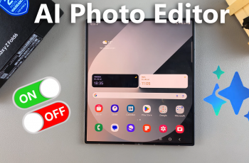 How To Turn AI Photo Editor On / Off On Samsung Galaxy Z Fold 6