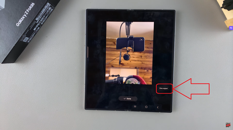 Move Objects In Photos On Samsung Galaxy Z Fold 6