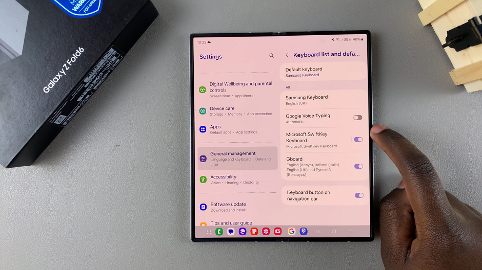 How To Disable Google Voice Typing On Galaxy Z Fold 6