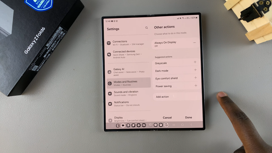 How To Disable Greyscale In Sleep Mode On Galaxy Z Fold 6