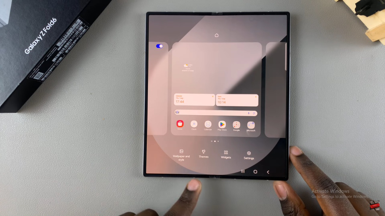 Revert To Default Icons On Samsung Galaxy Z Fold 6