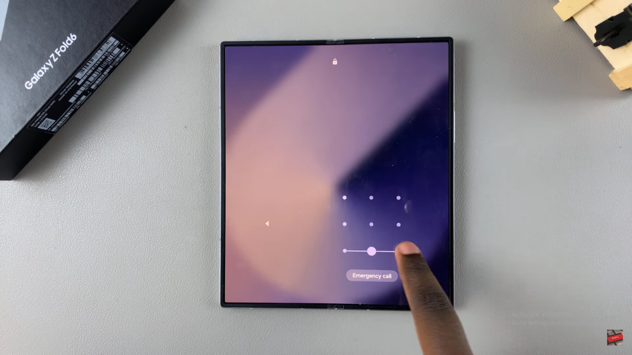 Show Calendar Schedule On Always ON Display On Samsung Galaxy Z Fold 6