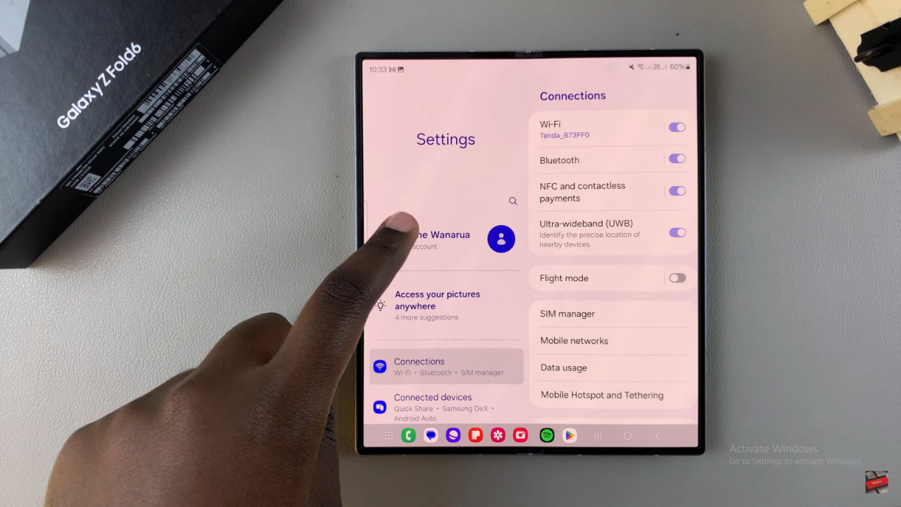  Disable Customization Service On Samsung Galaxy Z Fold 6