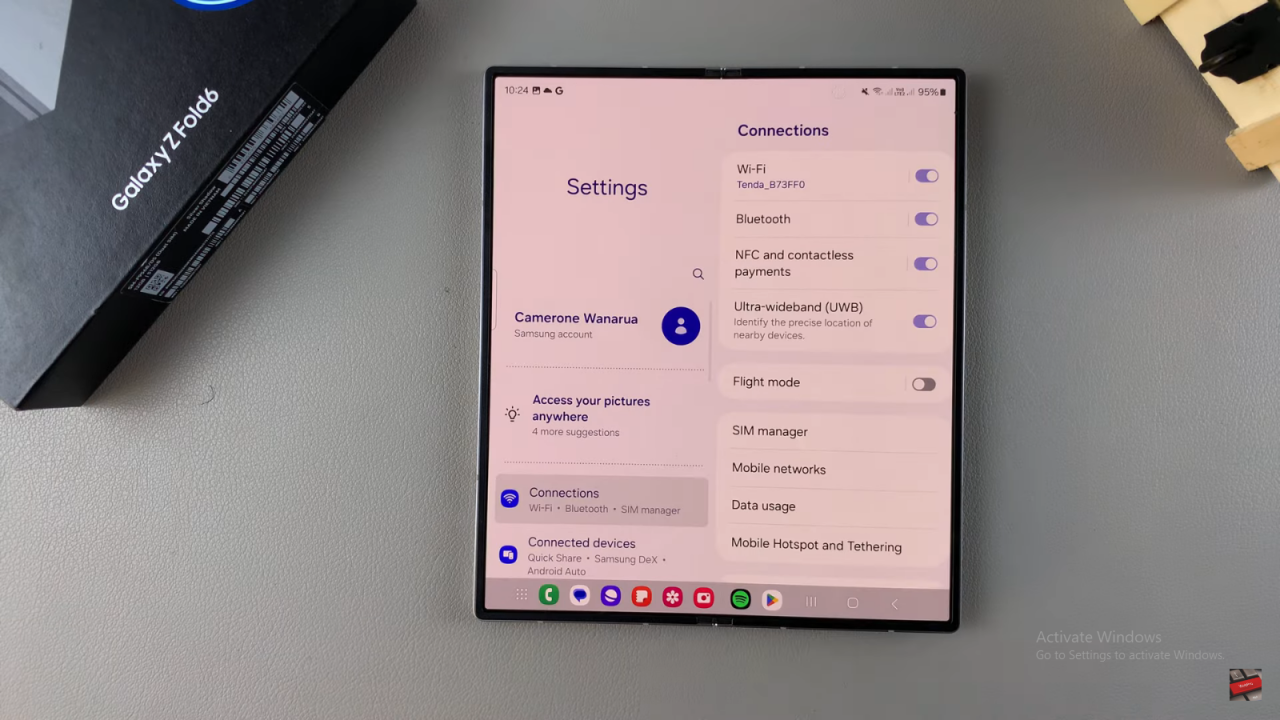 Cool Performance Of Samsung Galaxy Z Fold 6