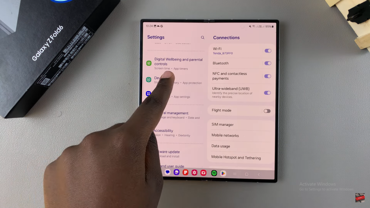 Cool Performance Of Samsung Galaxy Z Fold 6