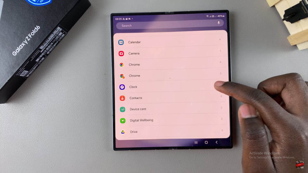 FIX Missing Clock Widget On Home Screen Of Samsung Galaxy Z Fold 6