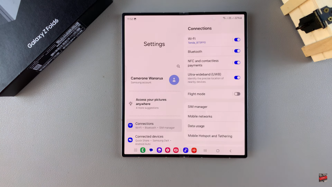 Change Grid Size Of Home Screen & Apps Screen On Samsung Galaxy Z Fold 6