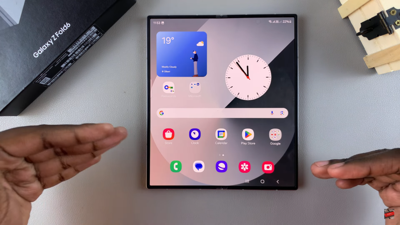 Change Grid Size Of Home Screen & Apps Screen On Samsung Galaxy Z Fold 6