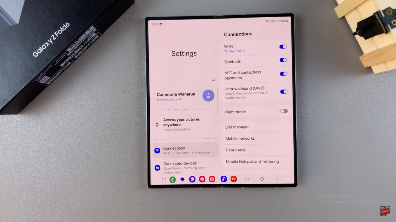  Add Text Shortcuts On Keyboard On Samsung Galaxy Z Fold 6