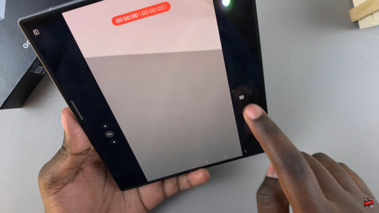 Take Time Lapse Videos On Samsung Galaxy Z Fold 6