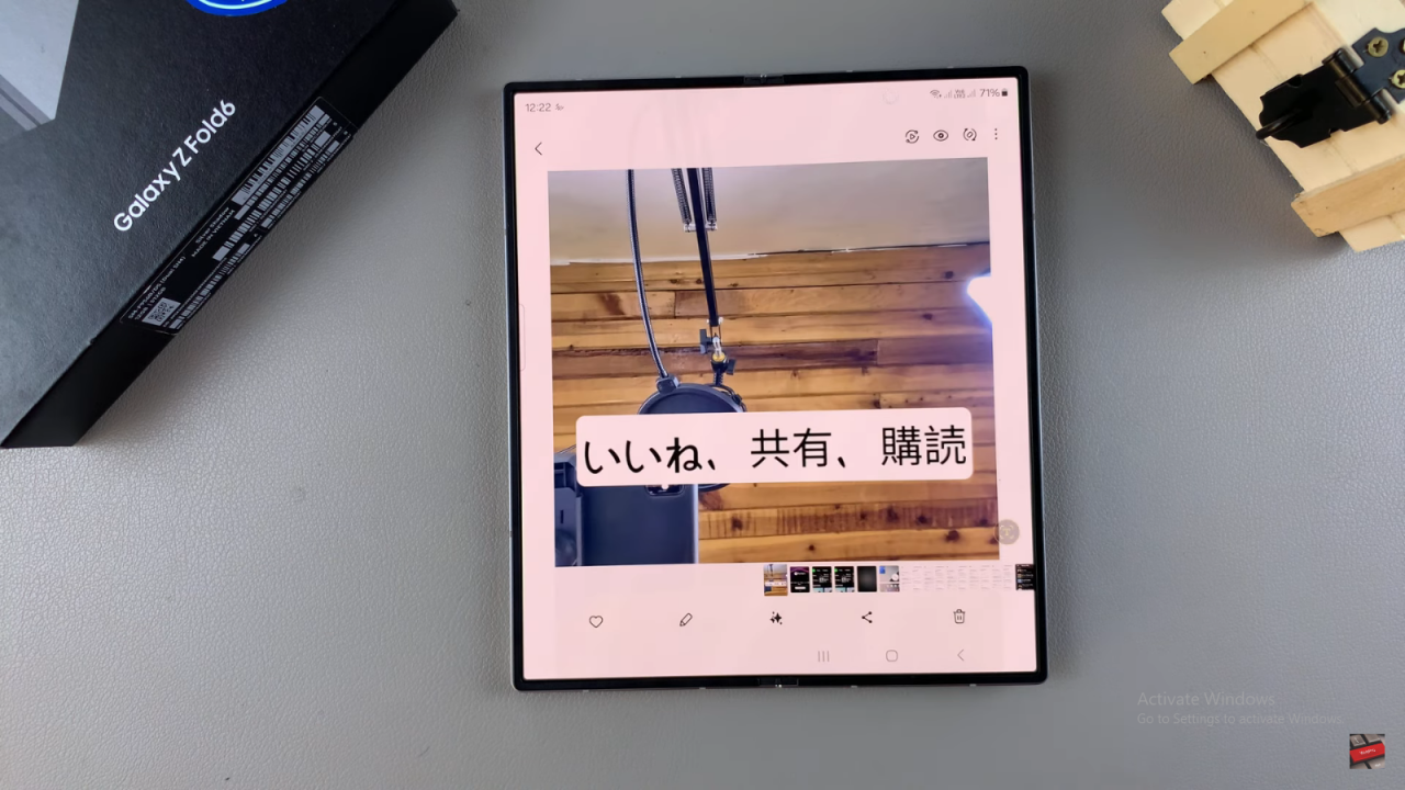 Translate Text On Images On Samsung Galaxy Z Fold 6