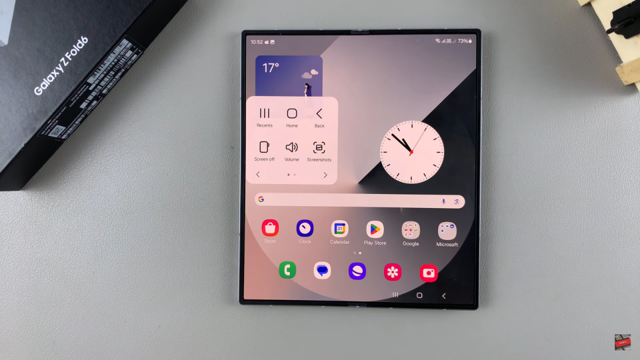  Customize Assistant Menu On Samsung Galaxy Z Fold 6