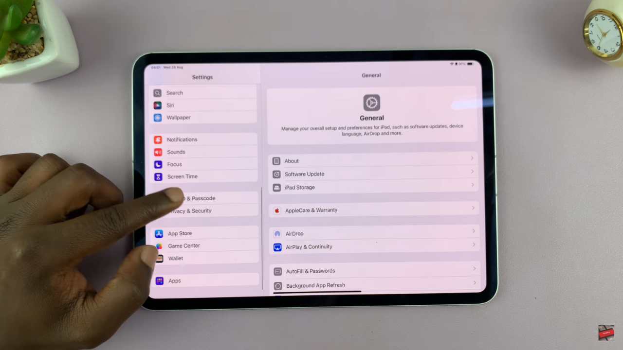 Delete Face ID From iPad