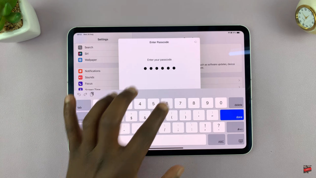 Delete Face ID From iPad