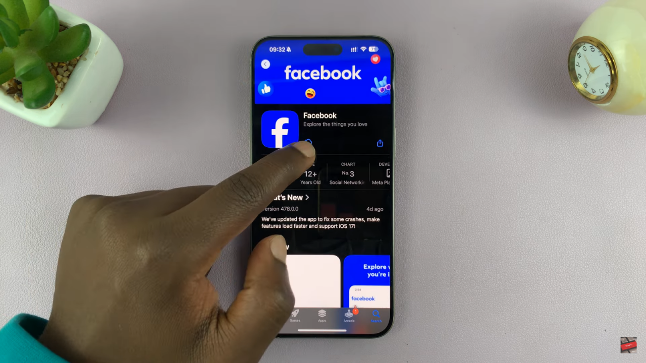 Install Facebook App On iPhone