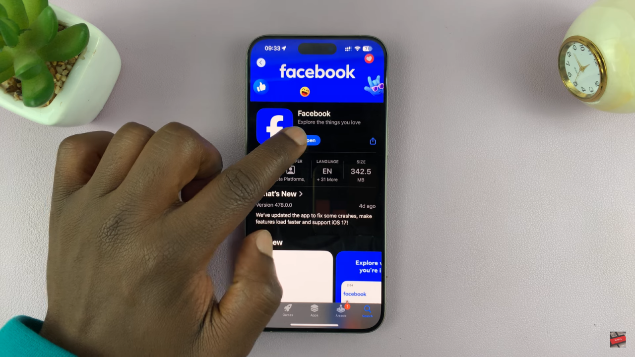 Install Facebook App On iPhone