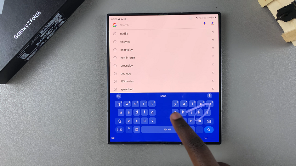 'Swipe To Type' On Google Keyboard