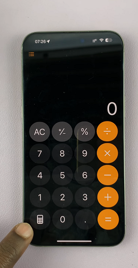 How To Scribble On iPhone Calculator App In iOS 18