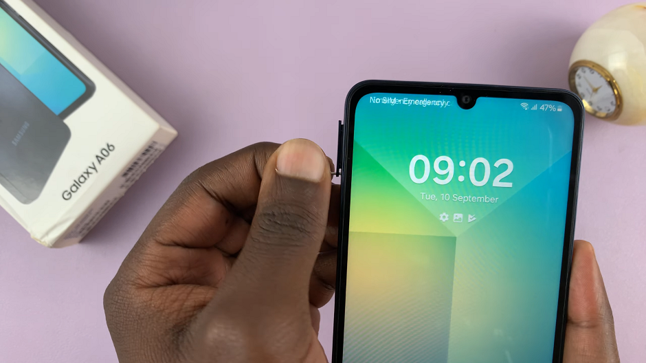 Insert SIM Cards & SD Card On Samsung Galaxy A06