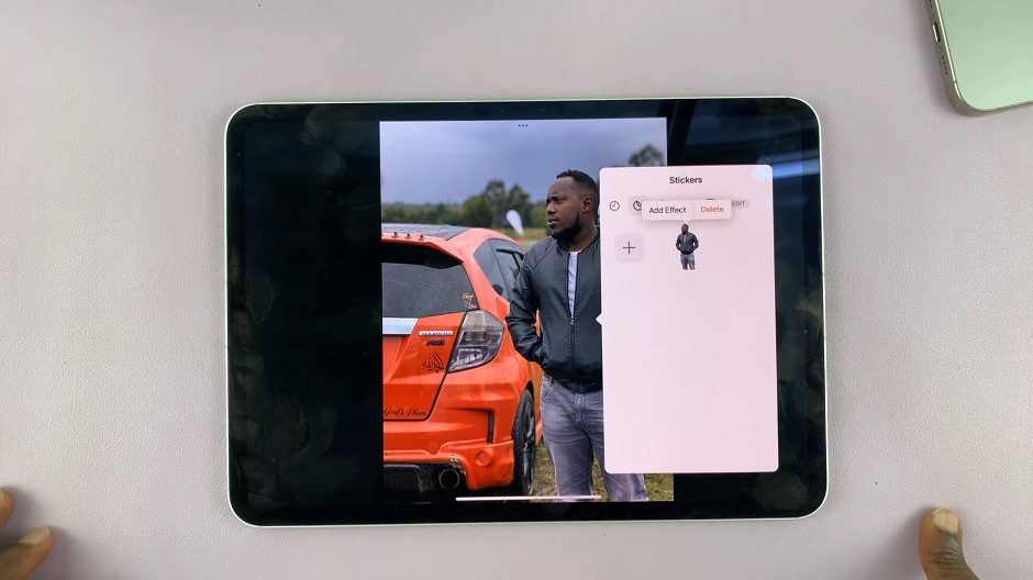 How To Create Sticker From Image On iPad