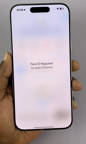 Lock Apps with Face ID On iPhone 16 / 16 Pro