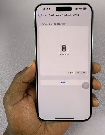 Create a Screenshot Button On iPhone