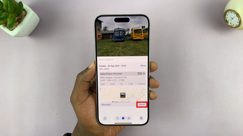 How To Change Location On iPhone Photos