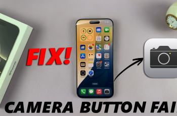 How To FIX Camera Control Button Not Working On iPhone 16’s