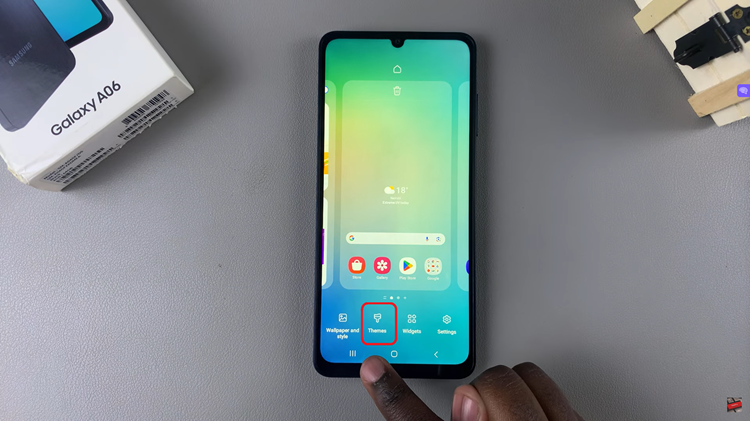 Change Theme On Samsung Galaxy A06