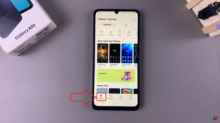Change Theme On Samsung Galaxy A06