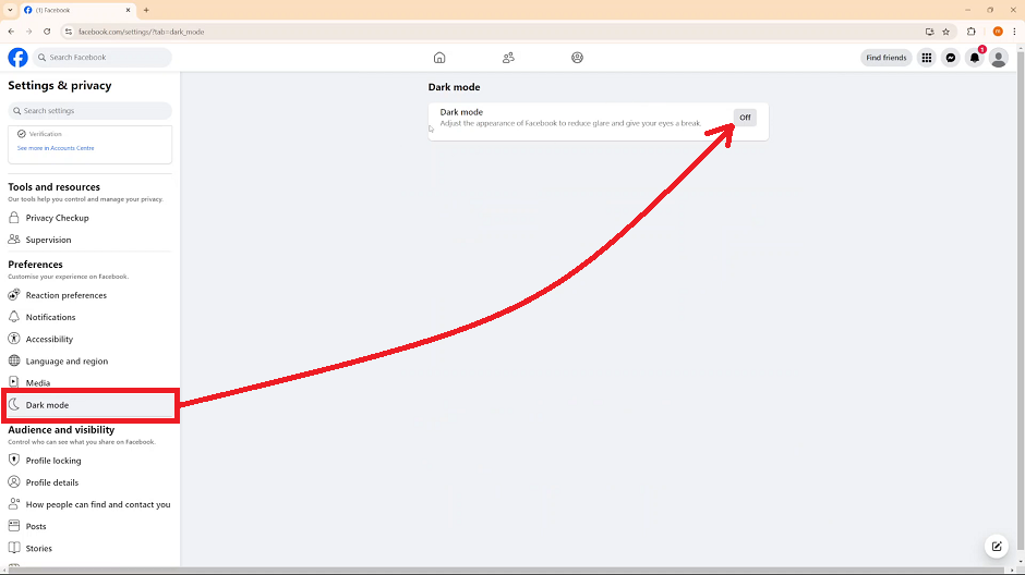 How To Enable Dark Mode On Facebook