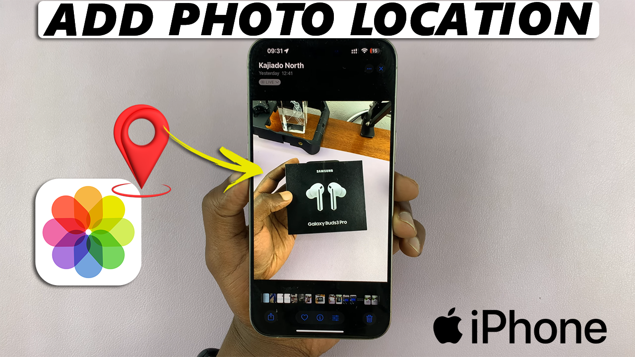 How To Add Location On iPhone Photos