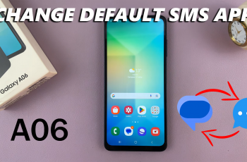 How To Change Default Messaging App On Samsung Galaxy A06