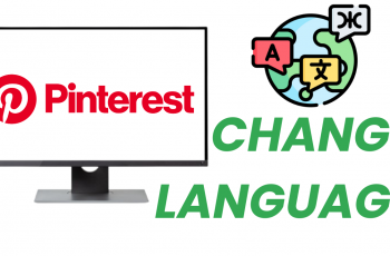 How To Change Language On Pinterest