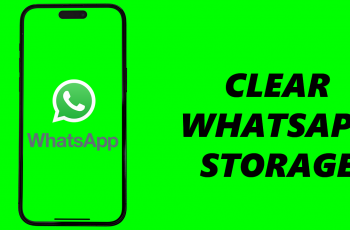 How To Clear WhatsApp Storage On iPhone