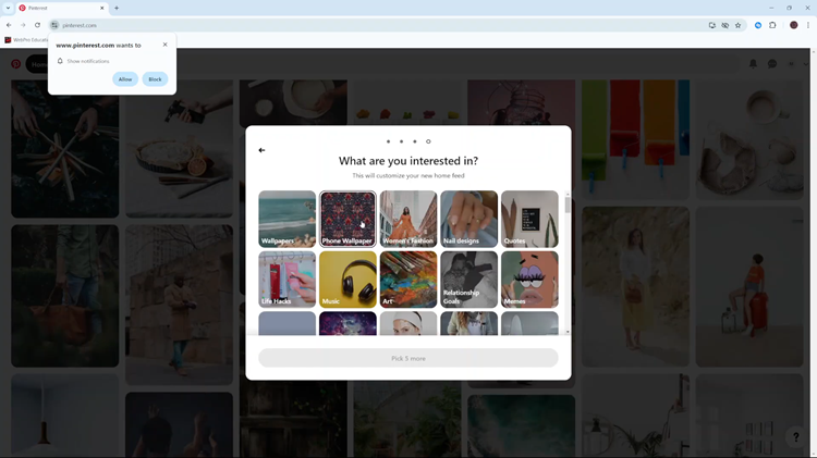 How To Create A Pinterest Account