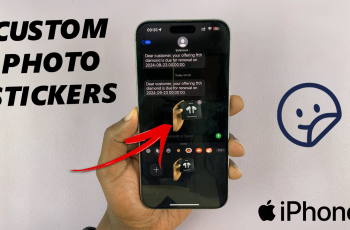 How To Create Custom Stickers From Photos On iPhone