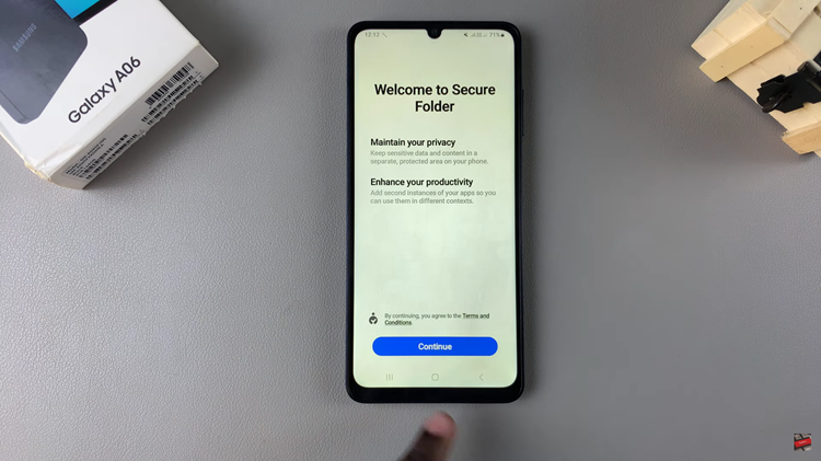 How To Create Secure Folder On Samsung Galaxy A06