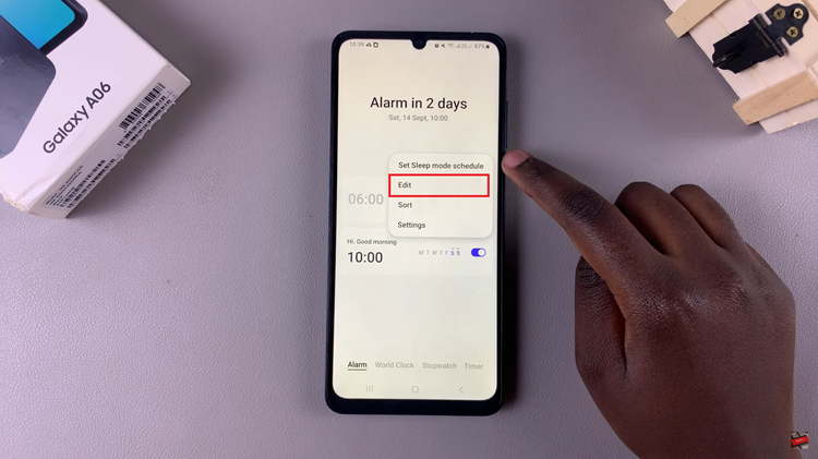 How To Delete Alarm On Samsung Galaxy A06