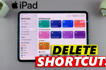 How To Delete Shortcuts On iPad